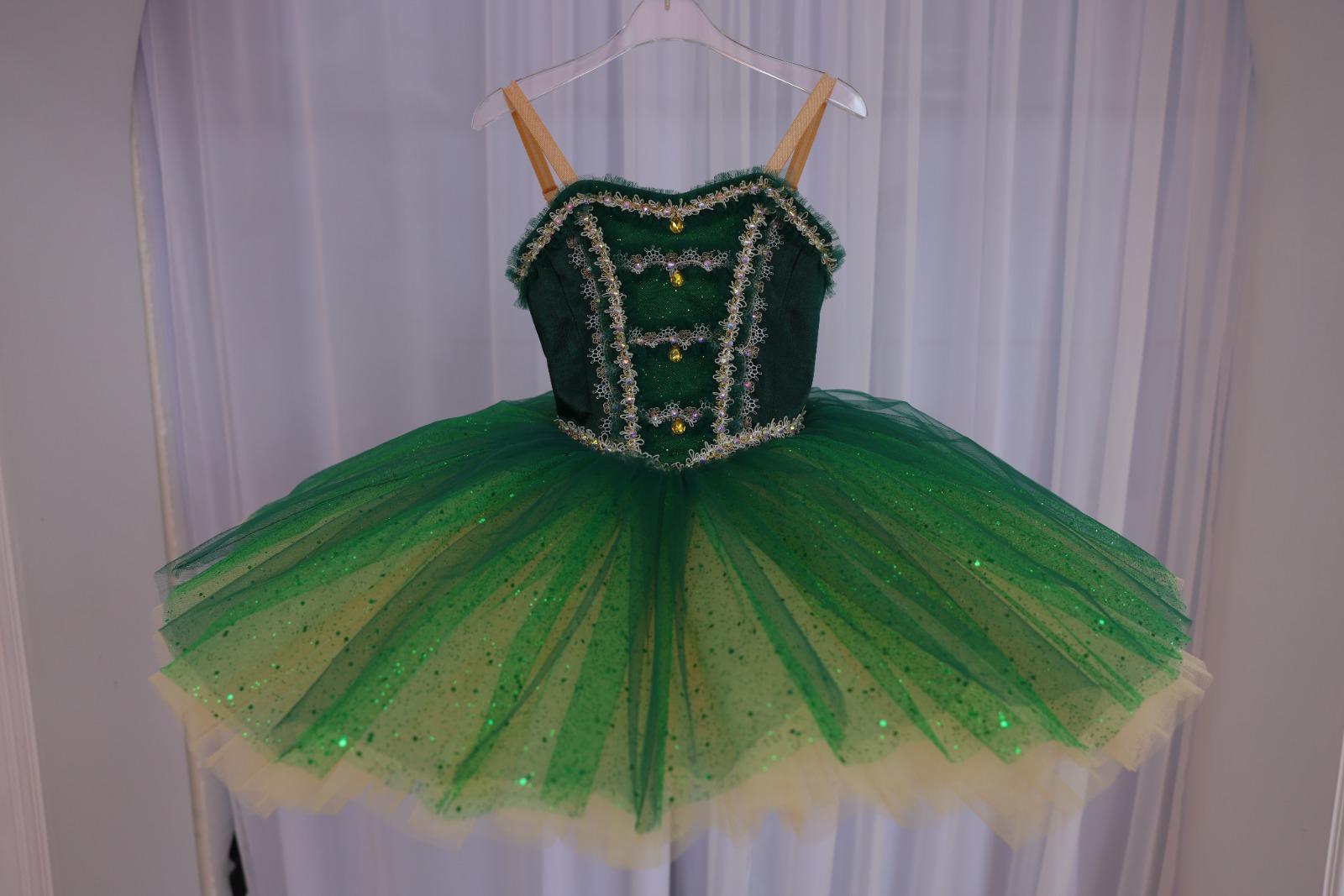 Esmeralda Green Gipsy Dancewear by Patricia Esmeralda Green Gipsy Dancewear by Patricia