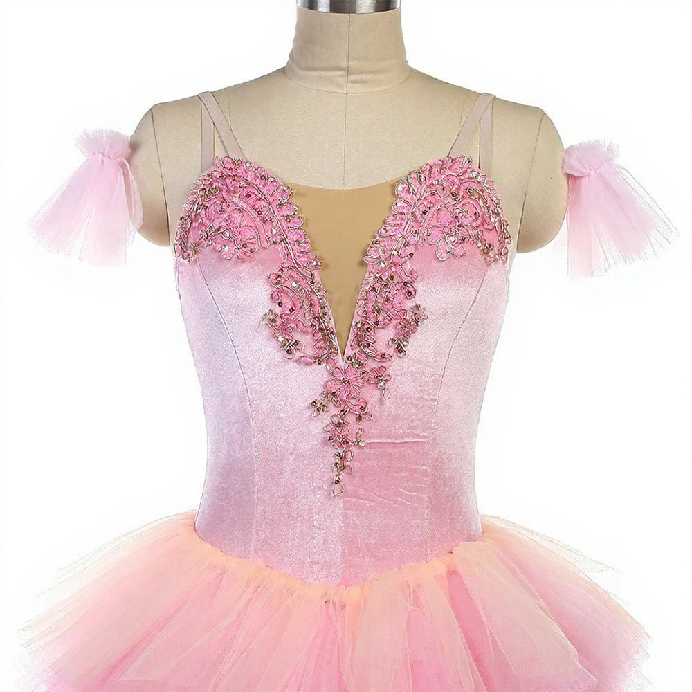 Pink Nutcracker Flower