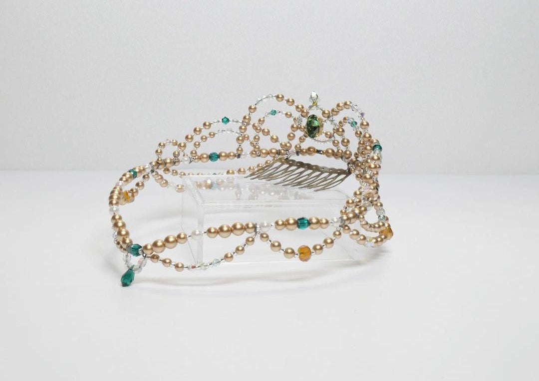 Green Esmeralda Headpiece