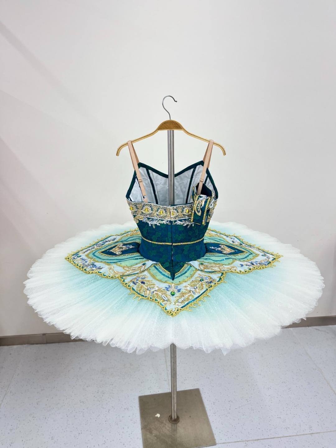 Custom Medora Act III ballet tutu from Le Corsaire, professional pancake tutu made to order