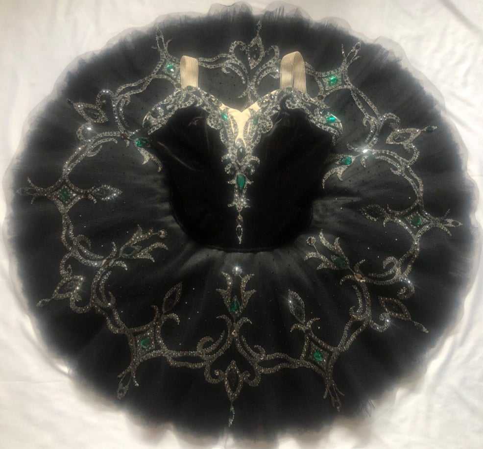 Odile Black and Silver - Dancewear by Patricia