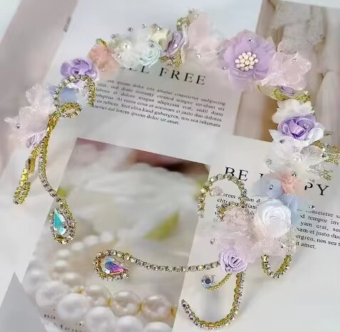 Pastel Flowers Tiara