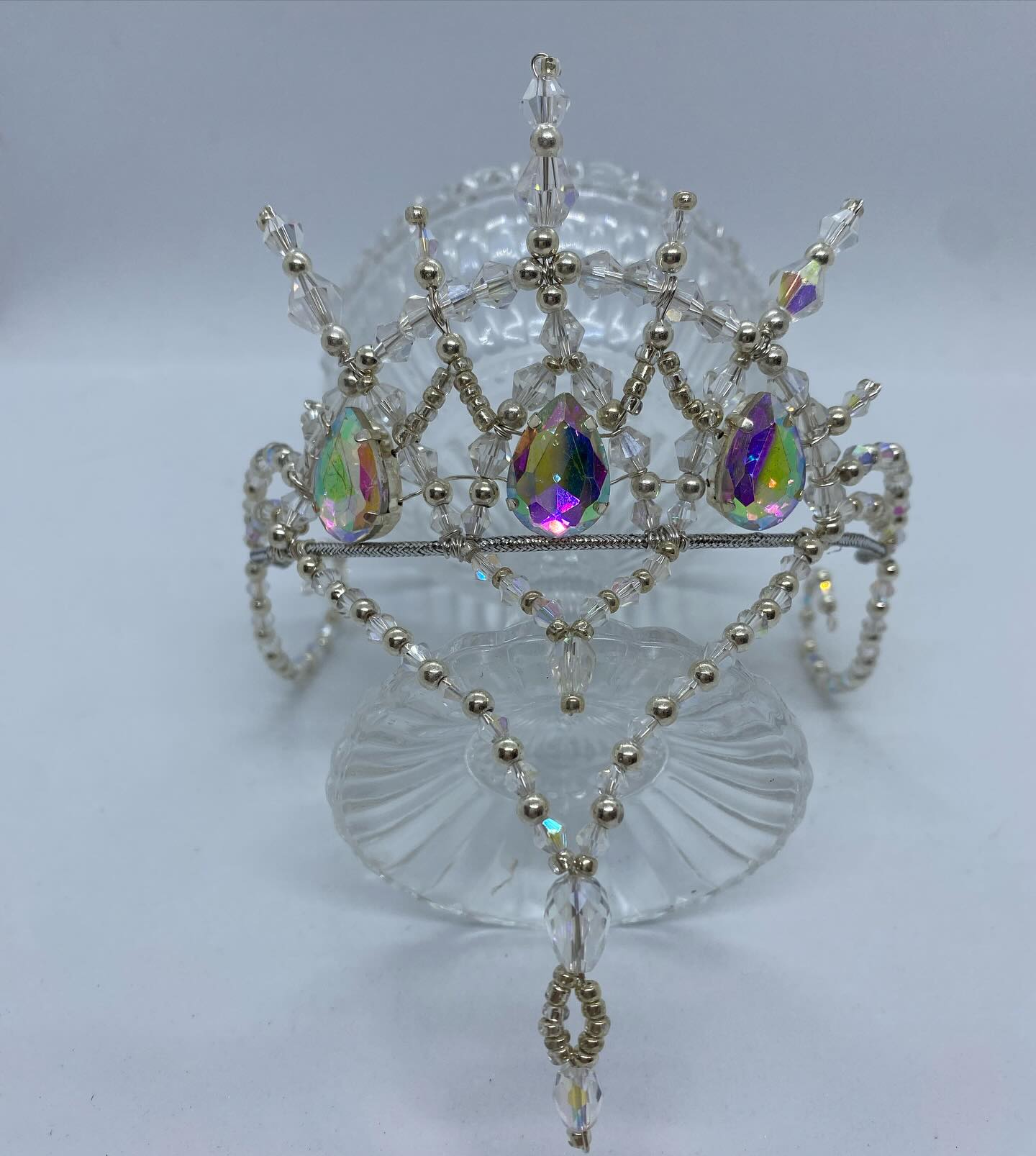 Pièce de tête en cristal de neige