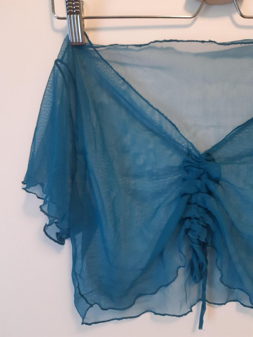 Green Forest Mesh Top - Dancewear by Patricia