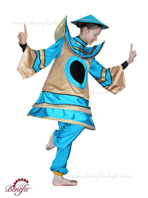 Chinese Man's Costume - F0044 - Dancewear by Patricia