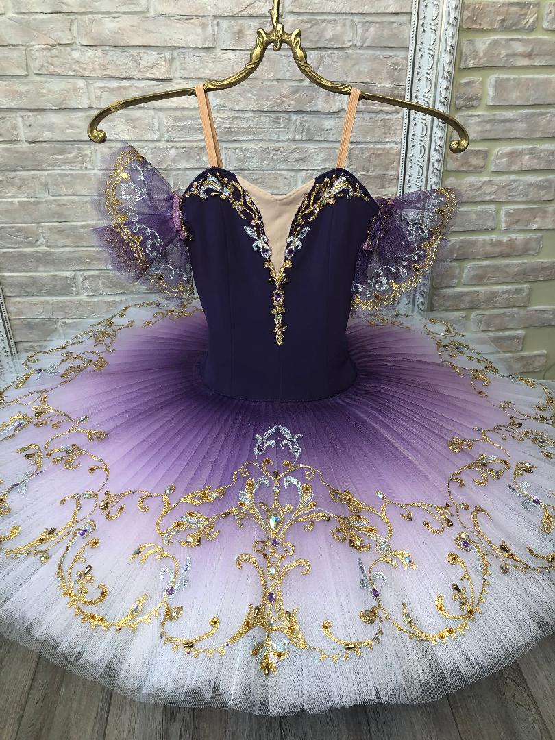 purple ballet tutu dress Ballet Disfraz Tutu Adulto Purple Ballet TUTU Professional Customization High-grade Ballet