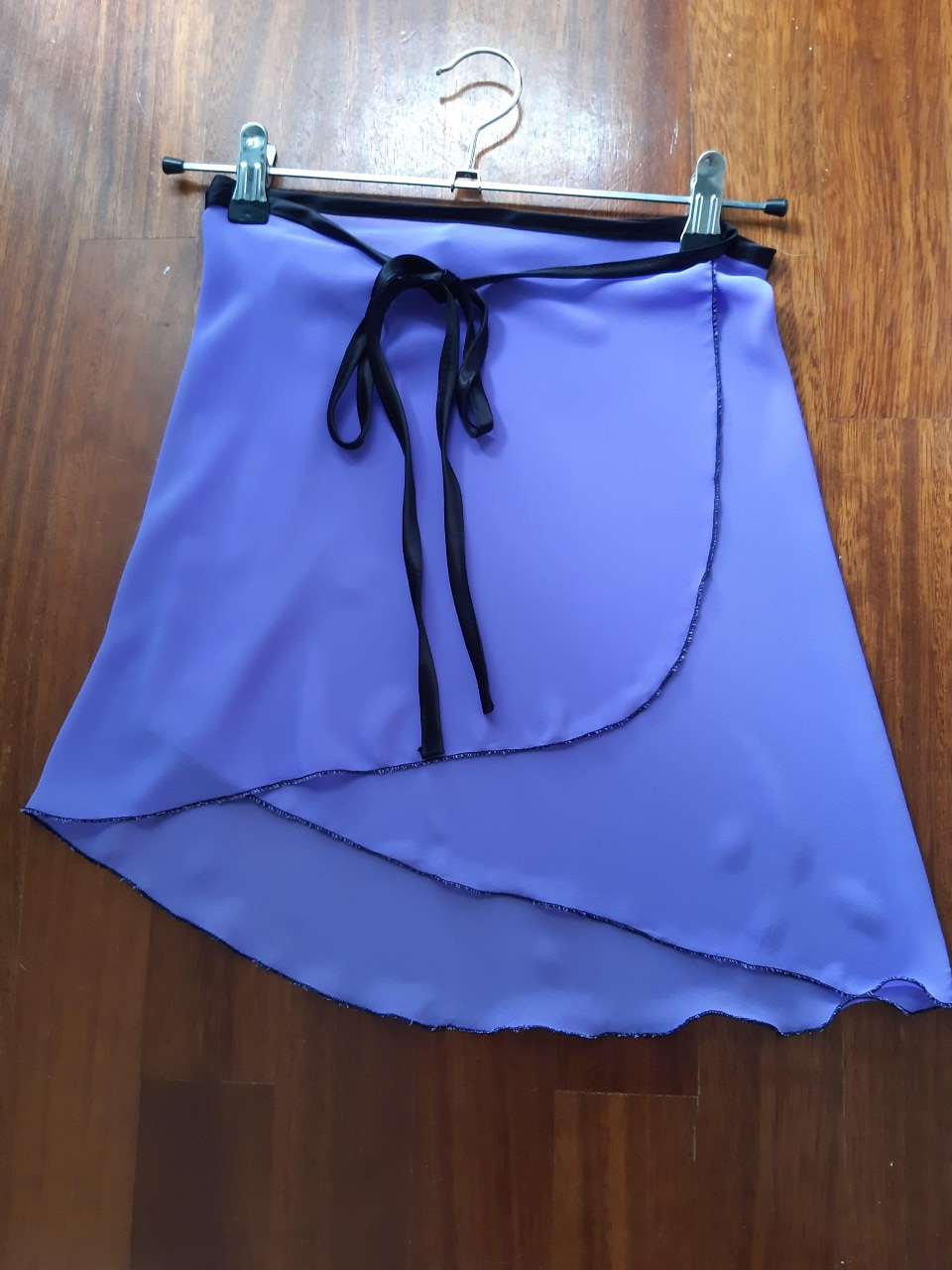 Water Violet Chiffon Wrap Skirt - Dancewear by Patricia