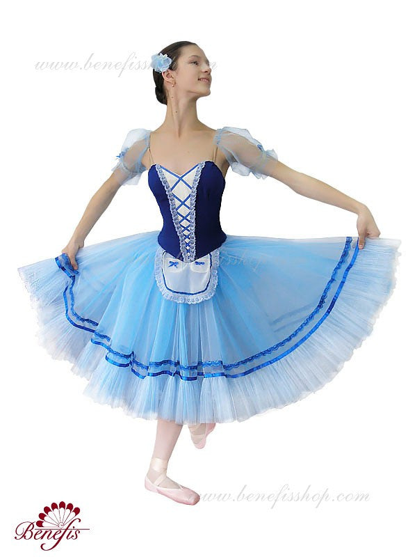 ballet dress blue Pale Blue Ballet Tutu, Silver Applique, Child's Professional Pancake Tutu
