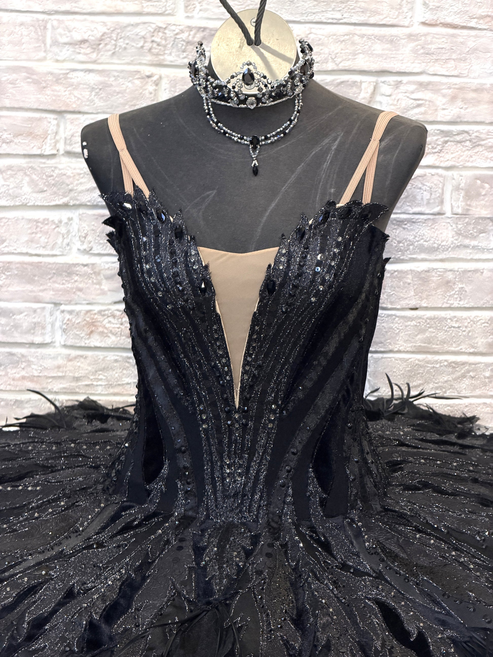"Black Swan Pas de Deux" - Dancewear by Patricia