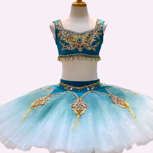 Deep Blue Odalisque - Dancewear by Patricia