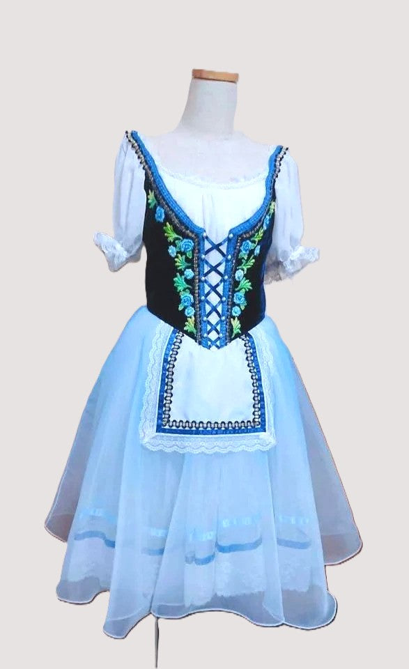 Exclusive Romantic Blue Tutu, Dancewear by patricia, Giselle Romantic Tutu
