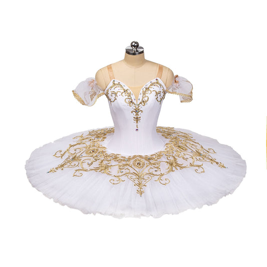 Gold and White Royal - Dancewear by Patricia