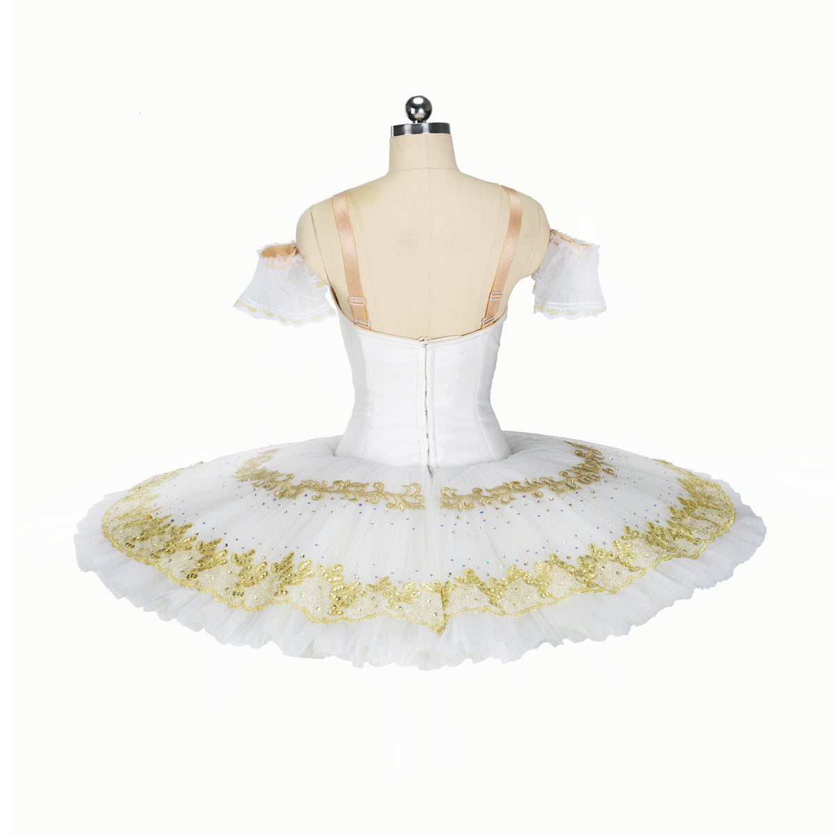 Kitri White and Gold - Dancewear by Patricia