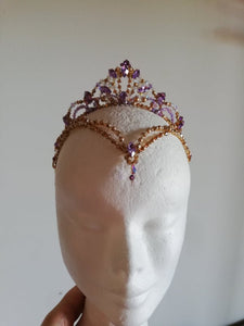 Lilac Odalisque Headpiece - Dancewear by Patricia