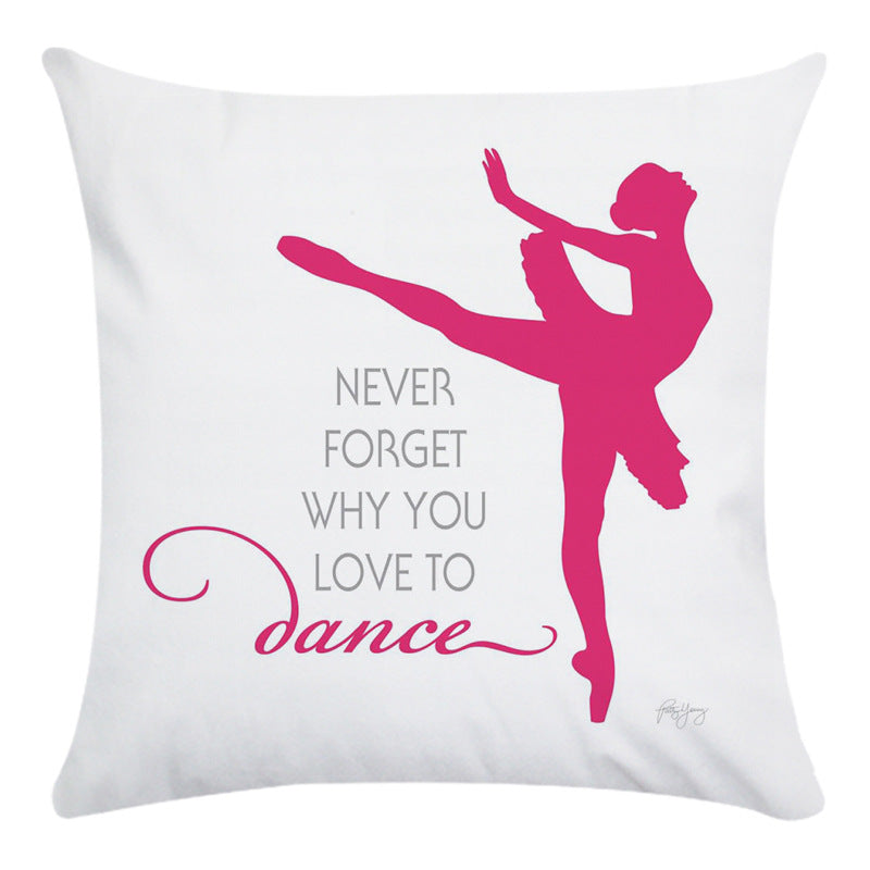 Cushion Covers "I Dance" - Dancewear by Patricia