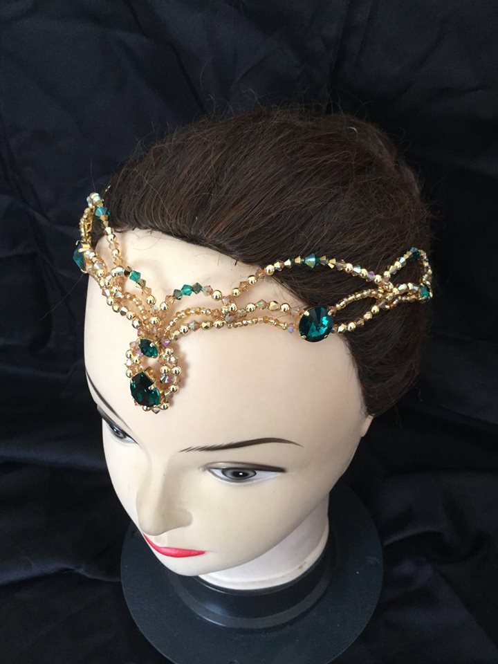 Esmerald Headpiece - Dancewear by Patricia