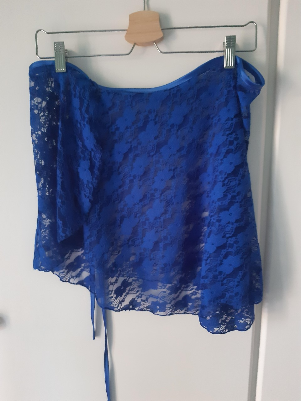 Starry Blue Lace Wrap Skirt - Dancewear by Patricia