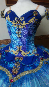 Royal Blue Bird - Dancewear by Patricia