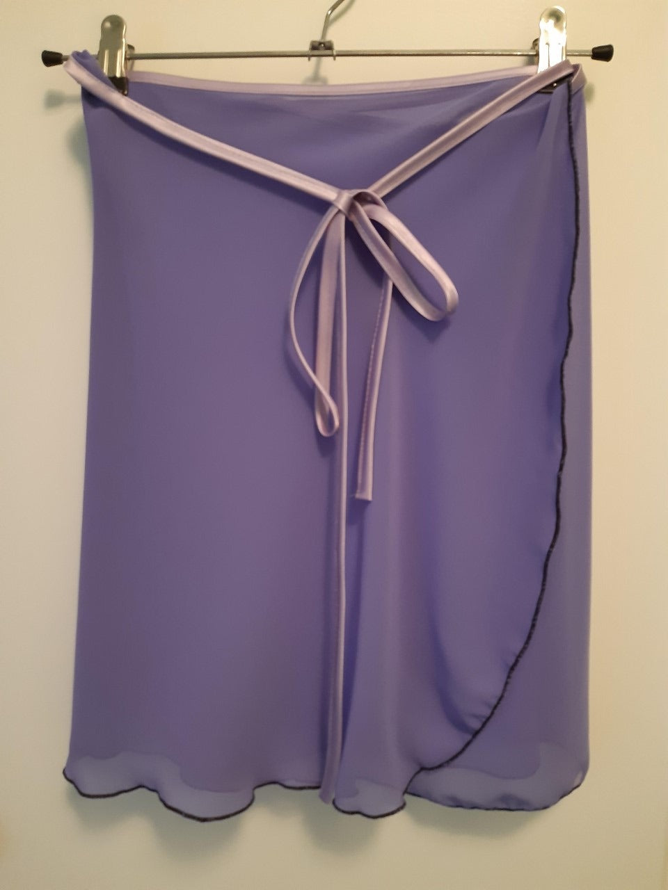 Water Violet Chiffon Wrap Skirt - Dancewear by Patricia