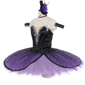 Black and Violet Satanella - Dancewear by Patricia
