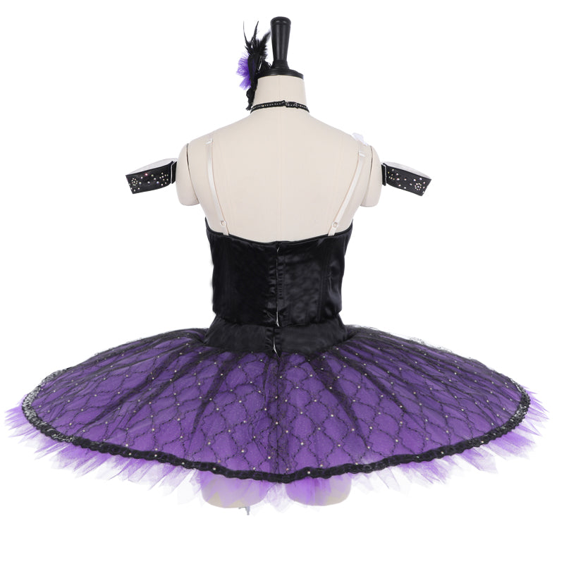 Black and Violet Satanella - Dancewear by Patricia