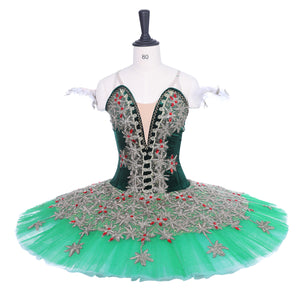 Green and Silver Esmeralda - Dancewear by Patricia