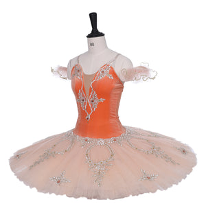 Peach Flower Princess - Dancewear by Patricia