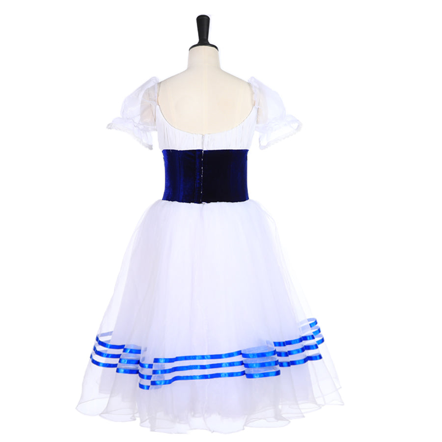 White and Blue Giselle - Dancewear by Patricia