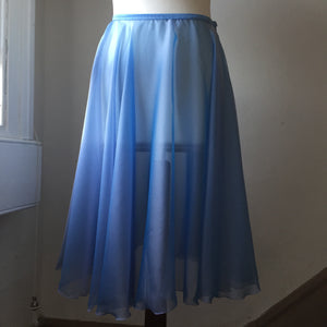 Circle Rehearsal Skirt Two Tone Bluebird - Dancewear by Patricia