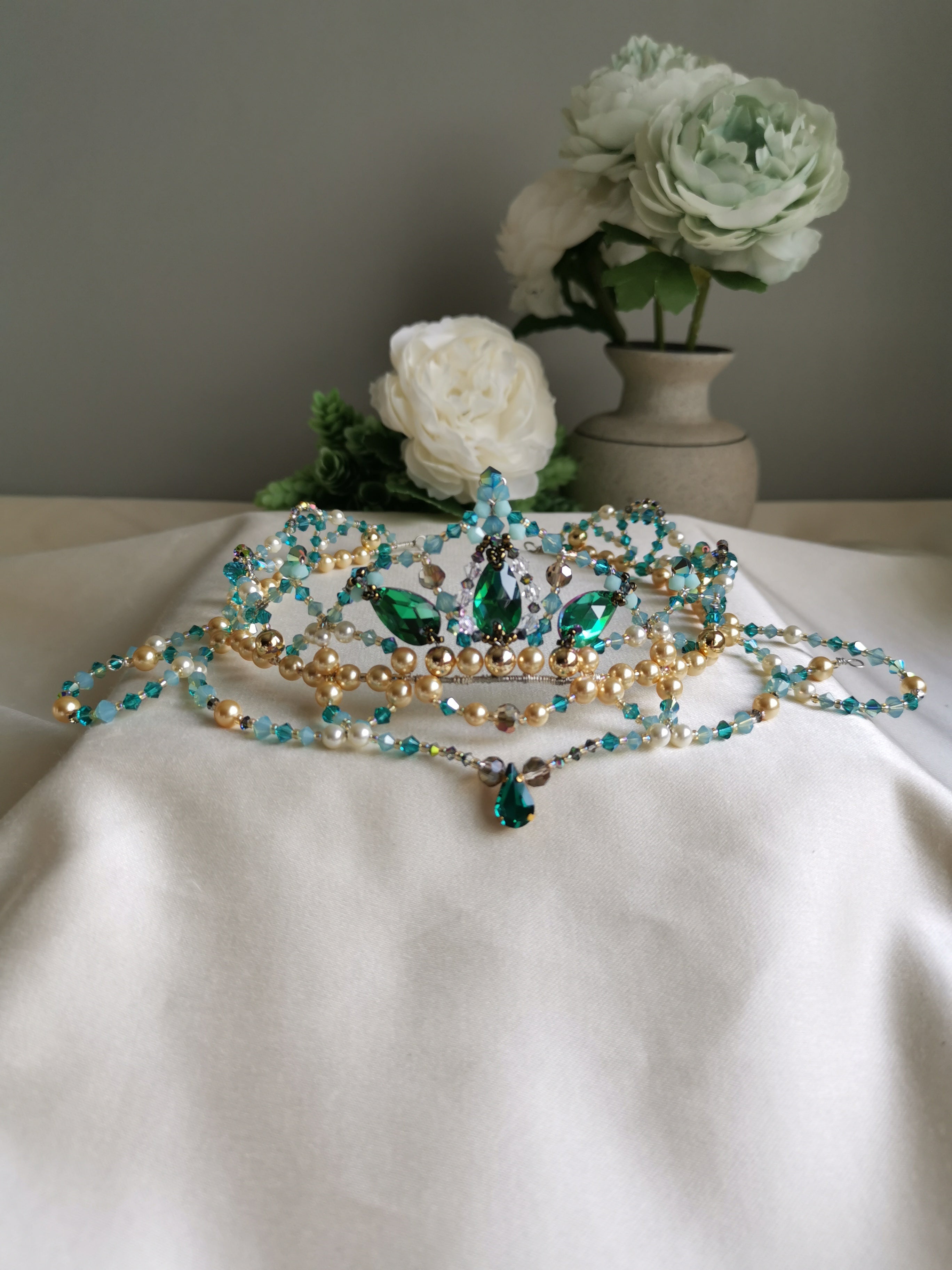 Royal Esmeralda Tiara - Dancewear by Patricia