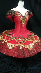 Deep Red Scarlet - Dancewear by Patricia