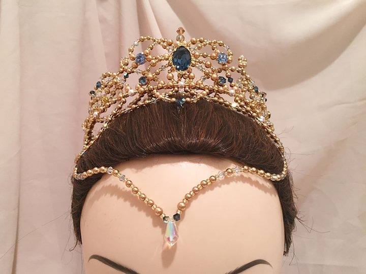 Esmeralda Crystals Headpiece - Dancewear by Patricia