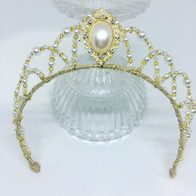 Gold Fairy Headpiece - Dancewear by Patricia