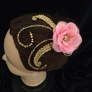 Flower Swirl Headpiece - Dancewear by Patricia