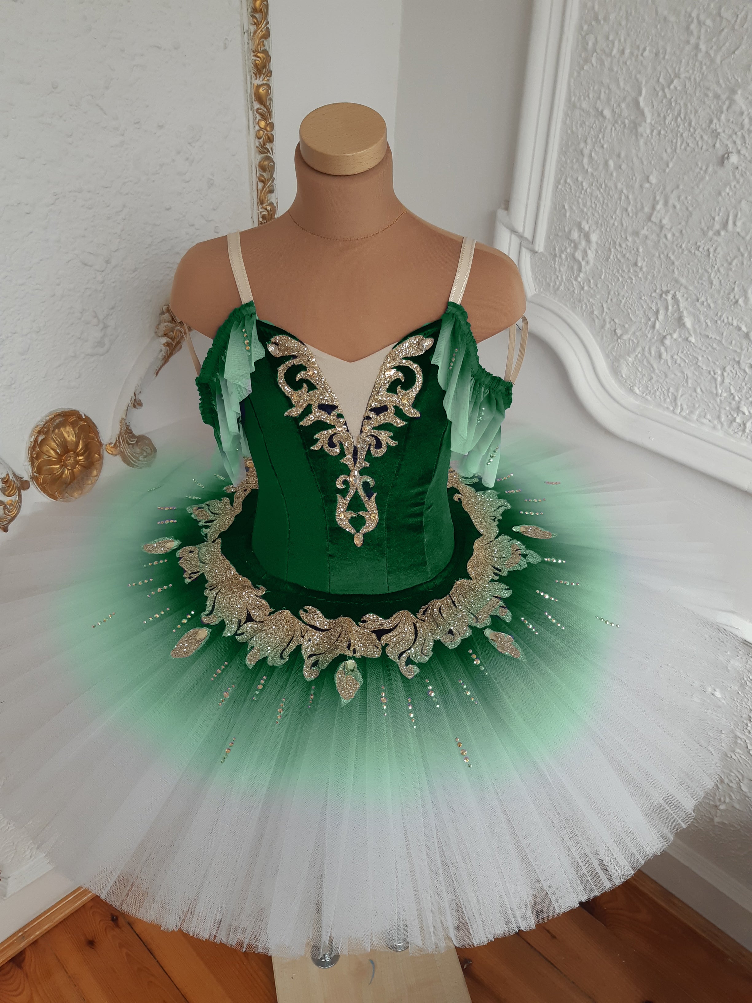Esmeralda Ombre' Green - Dancewear by Patricia