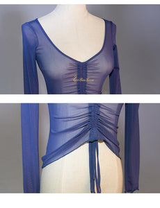 Sylvia Long Sleeves Top - Dancewear by Patricia