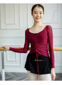 Sylvia Long Sleeves Top - Dancewear by Patricia