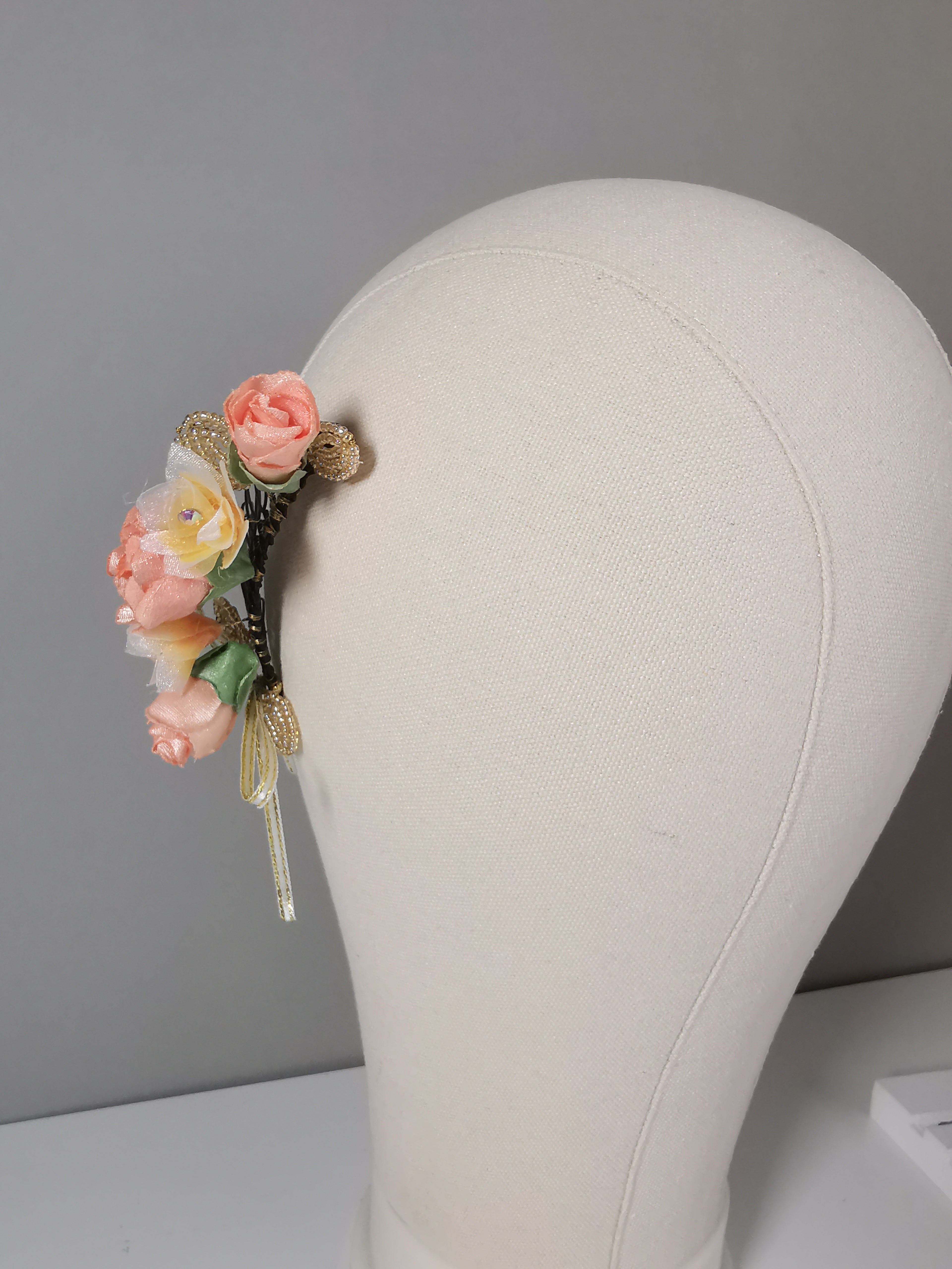 Flower Comb Headpiece - Dancewear by Patricia