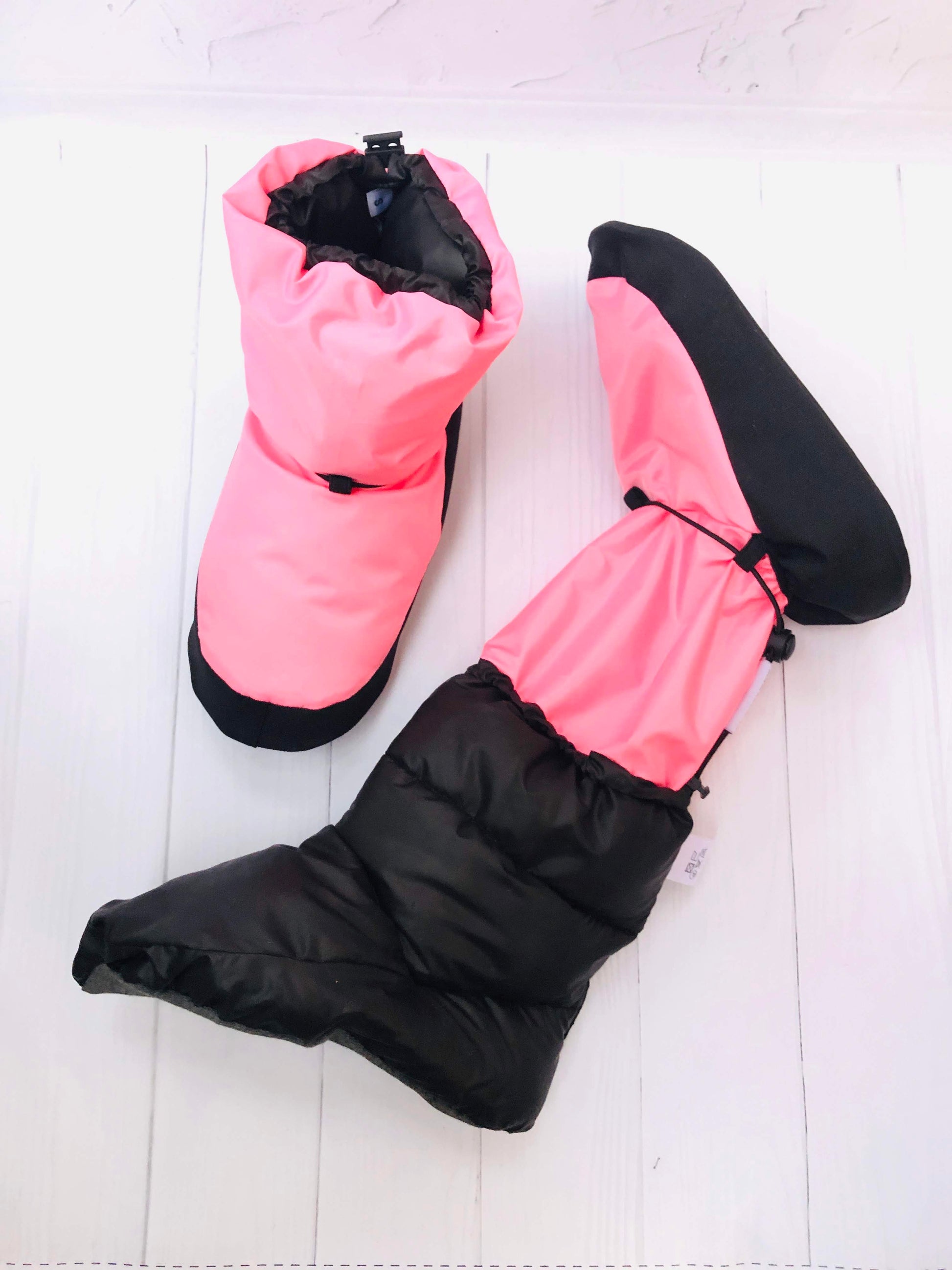 Bubble Gum Pink Ballet Booties - Dancewear by Patricia