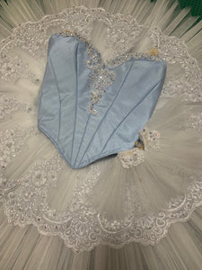 Silver Blue Professional Tutu - Dancewear by Patricia