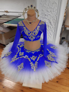 Royal Blue Medora - Dancewear by Patricia