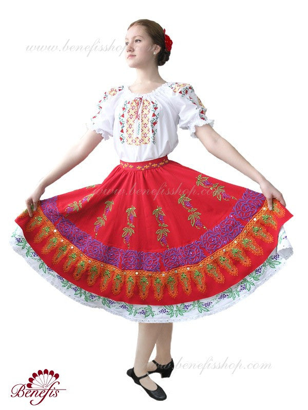 Moldavian National Costume with Sequins - Adult - J 0005 - Dancewear by Patricia