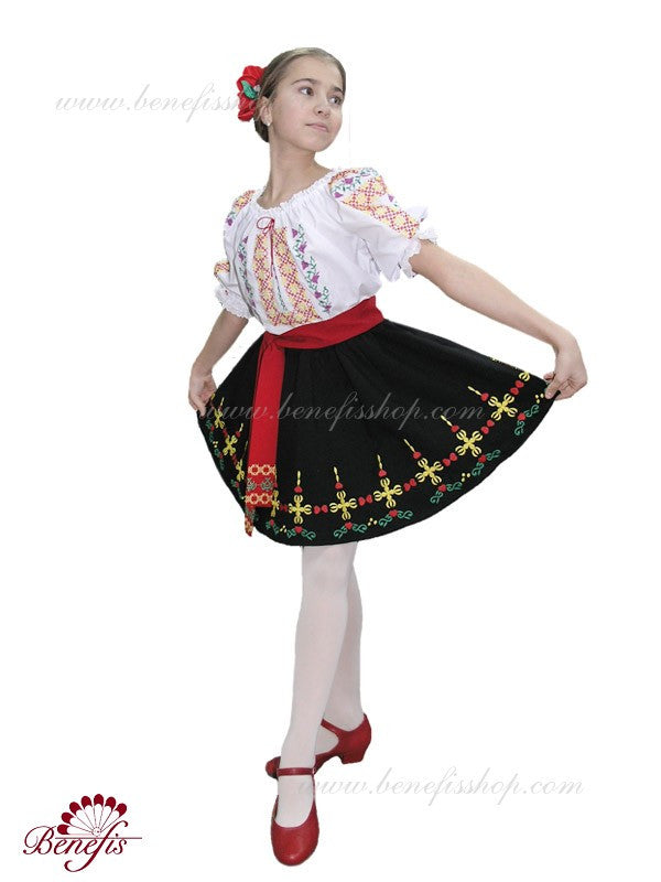 Moldavian National Costume (Child) - J0014 - Dancewear by Patricia