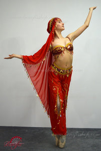 Oriental Costume F0039 - Dancewear by Patricia