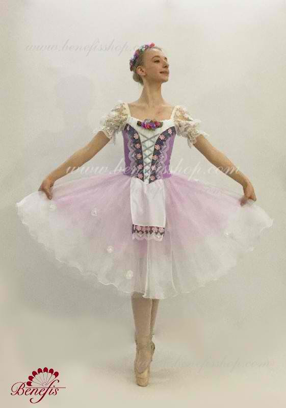 La Fille Mal Gardee Stage Costume P1415 - Dancewear by Patricia