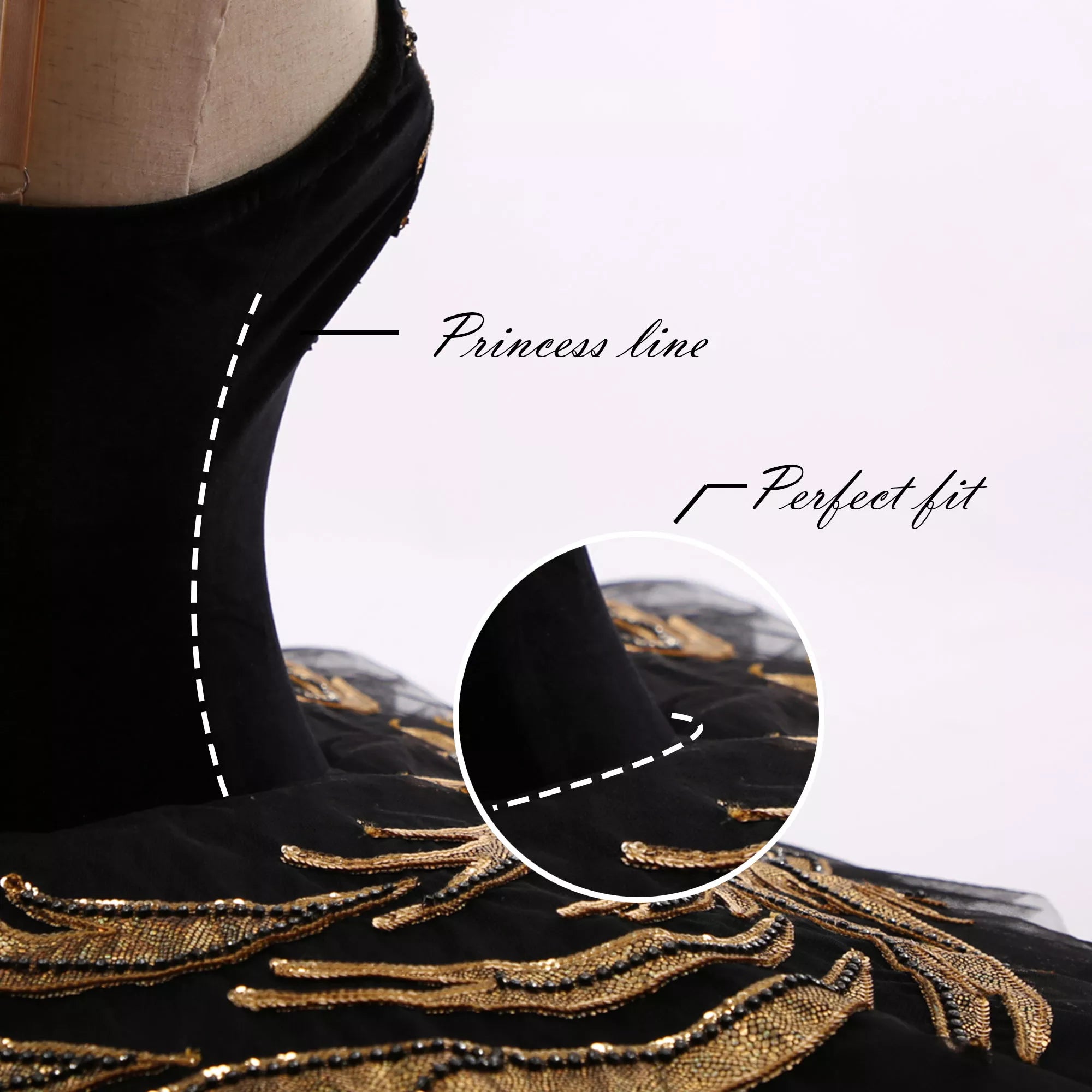 Royal Gold Odile - Dancewear by Patricia
