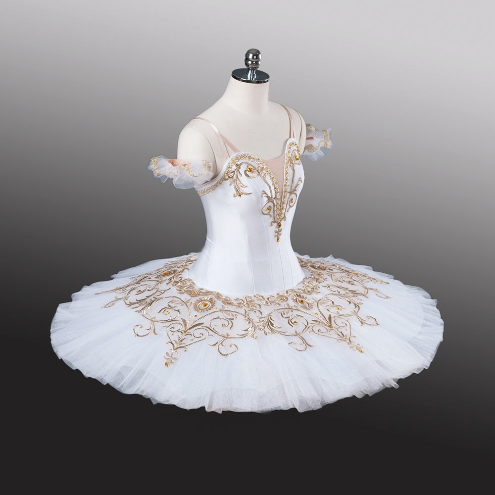 Gold and White Royal - Dancewear by Patricia
