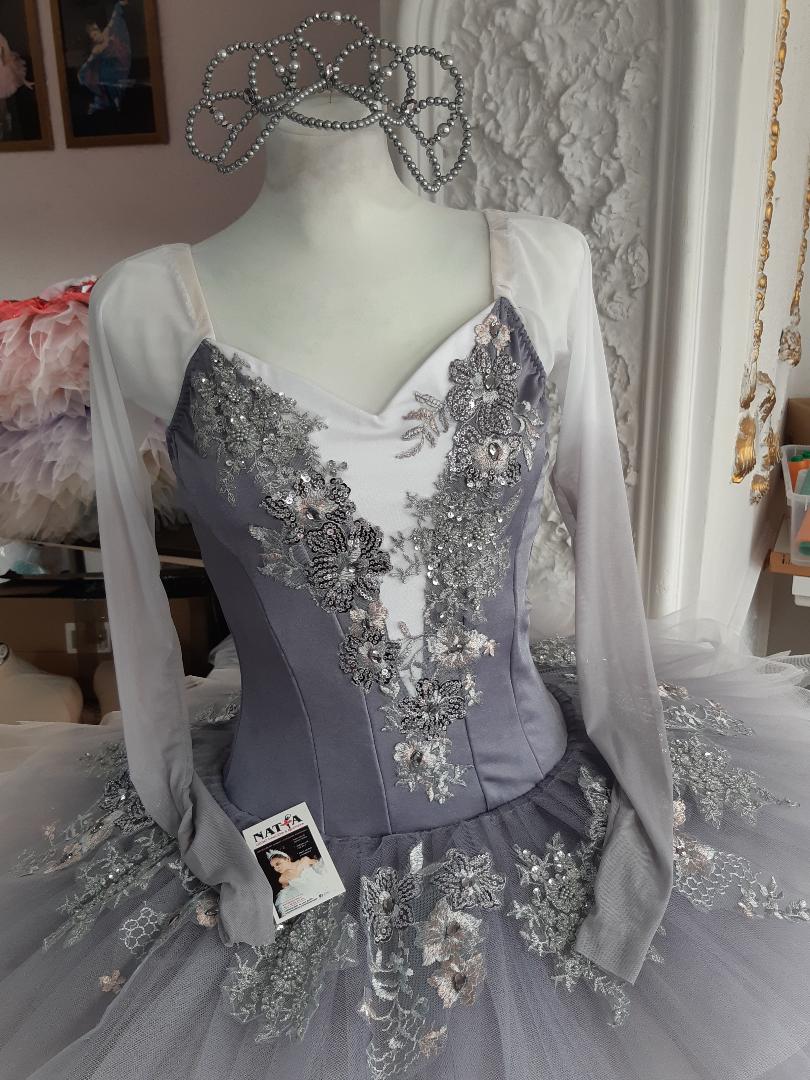 silver fairy dress Grey Non-traditional Celtic Wedding Dresses