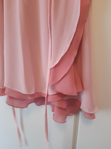 Double Layered Chiffon Skirt "Pink and Rose" - Dancewear by Patricia