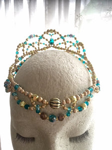 Green Esmeralda Headpiece - Dancewear by Patricia